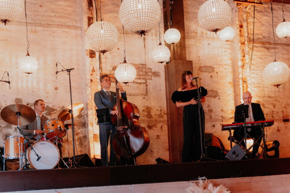 IndigoJazzlounge bei einem Live-Auftritt in der Seifenfabrik Dr. Thompson’s in Düsseldorf